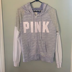EUC VS PINK color block jacket